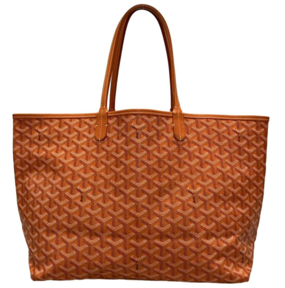 GOYARD(ゴヤール) トートバッグ サンルイPM オレンジ レザー GOYARD(ゴヤール) トートバッグ サンルイPM オレンジ レザー